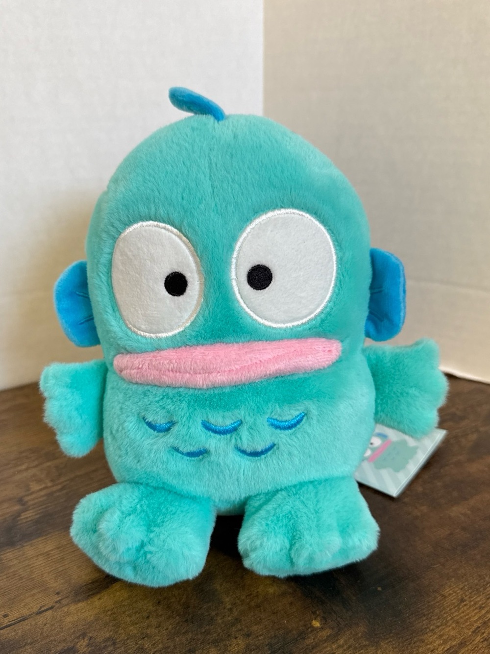 Sanrio Hangyodon Plush Toy - Standard Size - Japan Exclusive New Tags 9”